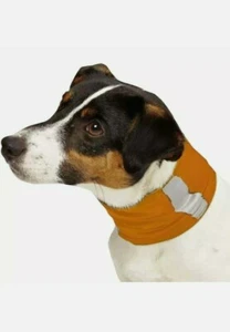 Insect Shield Neck Gaiter For Small Dogs Orange NEW Safe Reflective Comfortable - Picture 1 of 6