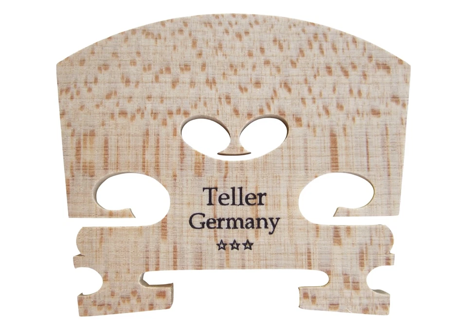 Three star (***) Teller aged maple uncut 1/4 violin bridge blank made in Germany - Image 1 of 2
