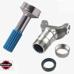 3-40-1511 Spline Stub 3"x.083" + 3-3-2041KX Slip Yoke 1410 series 1.5x16 spline - Foto 1 di 3