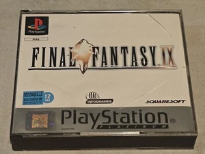 FINAL FANTASY IX 9 SONY PS1 PLAYSTATION 1 SLIM PS2 PS3 - Picture 1 of 7