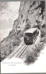 *71445 cpa 74 elektrische Eisenbahn von Salève - Bild 1 von 1