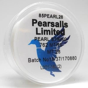 Pearsalls Size 28 Pearl Re-Stringing Beading Silk 762 metres Ø0.15mm - FT5128 - Picture 1 of 2