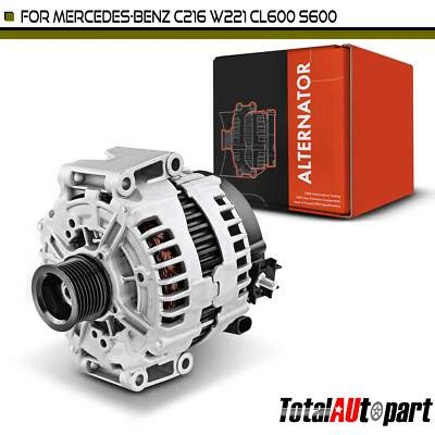 Nuevo Alternador para Mercedes-Benz CL600 CL63 AMG S600 220A 14V CW Polea 7 Ranuras Foto 1 de 4
