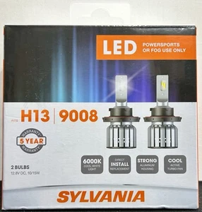 BRAND NEW Sylvania H13 | 9008 LED Powersports Or For Use Only Lights - Picture 1 of 6