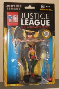 EAGLEMOSS HERO COLLECTOR JUSTICE LEAGUE ANIMATED SERIES HAWKGIRL FIGURINE MAGAZI - Picture 1 of 8