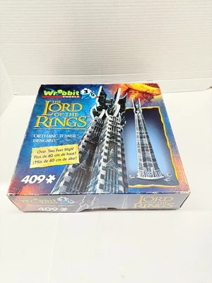 Wrebbit 3D The Lord Of The Rings Orthanc Tower Isengard Puzzle 409 Pieces - Image 1 of 4