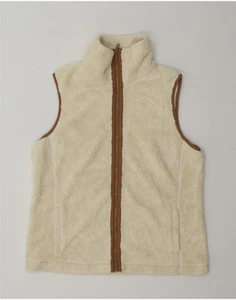 CHAPS Womens Fleece Gilet UK 18 XL Beige Polyester AB15 - Picture 1 of 4