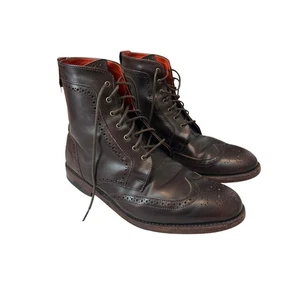 Allen Edmonds 9.5 EEE DALTON Brown Chocolate Budapester Stiefel 9.5 3E - Bild 1 von 9