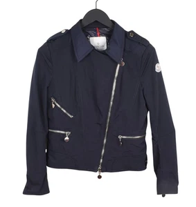 Original Moncler Coeur Women Biker Jacket Size 3 M H5536 - Picture 1 of 9