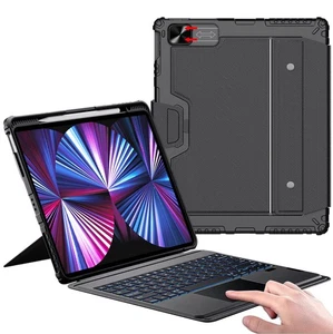 iPad Air 13 inch Case Keyboard (M3,2025/M2,2024), Slide Camera Cover, iPad Pr... - Picture 1 of 9
