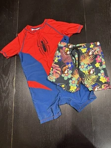 5T Boys Swimsuit Bundle-2 Pieces - Picture 1 of 4