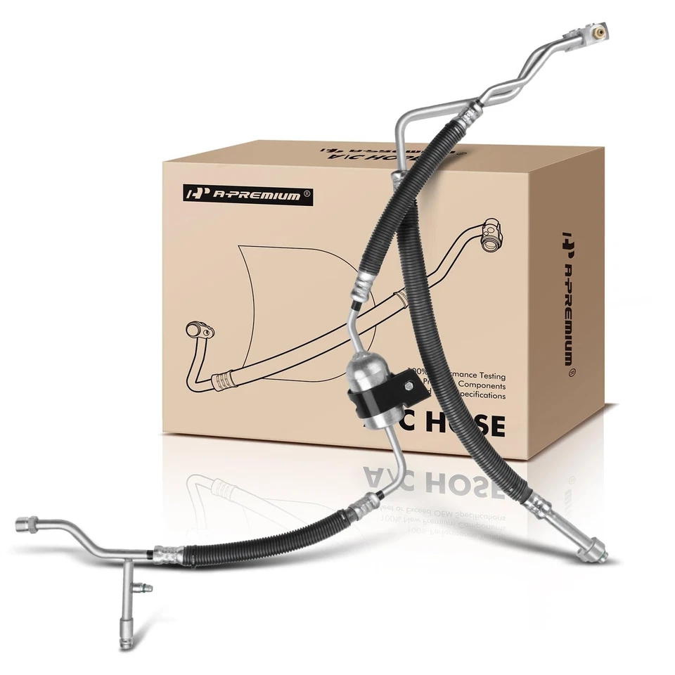 Conjunto de manguera de línea de aire acondicionado de succión y descarga para Ford F-150 99-03 F-250 97-99 Foto 1 de 4