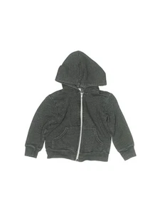 American Apparel Boys Gray Zip Up Hoodie 4 - Picture 1 of 2