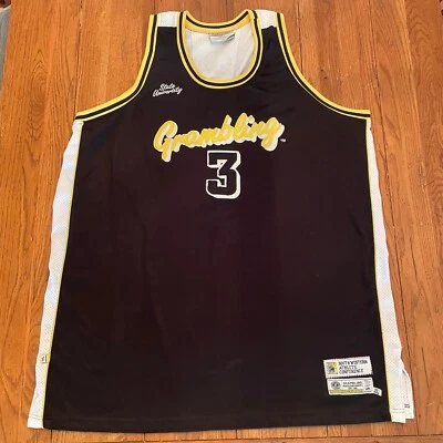 Vintage Grambling State University Basketball Jersey Black Colleges Size 4XL - Image 1 of 4