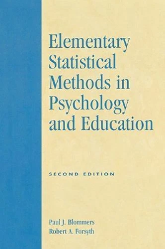 Elementary Statistical Methods in Psychology and Education - Image 1 of 1