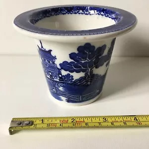 Royal Doulton Willow - Small Top Hat Meat Pot - Picture 1 of 5