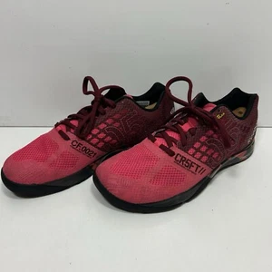 Reebok CrossFit Nano 5 CR5FT Womens Athletic Training Shoes Red Kevlar 10 - Picture 1 of 8