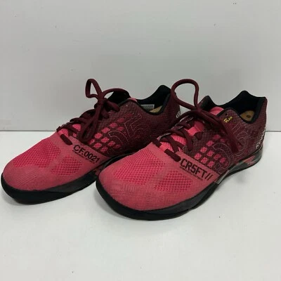 Reebok CrossFit Nano 5 CR5FT Womens Athletic Training Shoes Red Kevlar 10 - Image 1 of 4