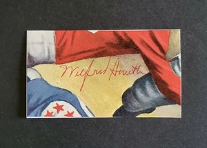 Wilfrid Smith signed Rare Football Cut Signature 1899-1976 - Picture 1 of 2