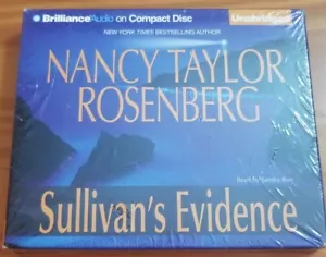 Sullivan's Evidence AUDIO BOOK COMPACT DISC NEW SEALED NANCY TAYLOR ROSENBERG - Foto 1 di 2