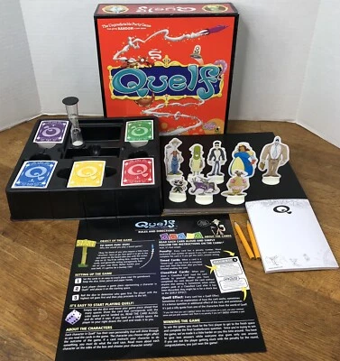 Quelf Board Game - 2008 100% Complete Excellent Condition Wiggity Bang WBG 001 - Image 1 of 4