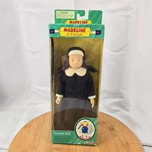 NEU Madeline & Friends Vintage 2000 Miss Clavel Nonne Puppe in Box - Bild 1 von 7