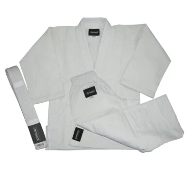 Uniforme/GI 100% Algodón Premium Color Blanco JUDO, JIU JITSU, Talla 4/170 Hilo(R) Foto 1 de 2