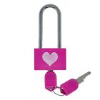 Suitcase ABS Copper Long Handle Couple Lock Love Lock Padlock Valentine's Day