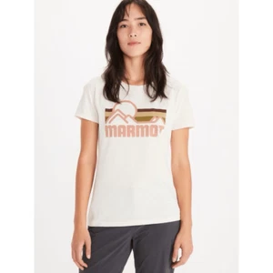 Camiseta Marmot Mujer S Coastal Blanca Talla Grande - Imagen 1 de 3