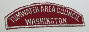 Tumwater Area Council Washington Red and White Strip RWS  TT5 - Picture 1 of 1