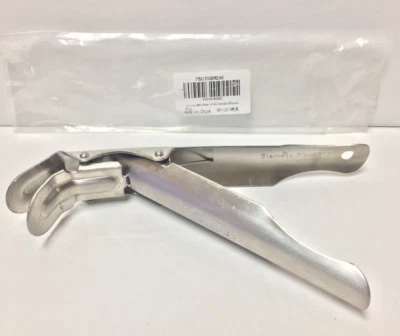 Stainless Steel BBQ Grill Grate Lifter Gripper Anti-Hot Plate Pan Clamp Clip - Image 1 of 4