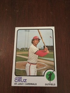 1973 Topps #292 Jose Cruz (EXMT)