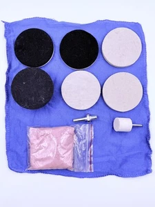 Cerium Oxide Glass Polishing Kit Windscreen Scratch Remover 100g - Picture 1 of 3