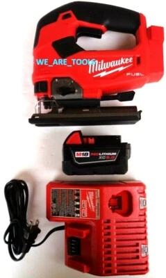 Milwaukee M18 FUEL 2737-20 Jigsaw, 1) 48-11-1850 5.0 AH Battery, Charger 18 Volt - Image 1 of 4