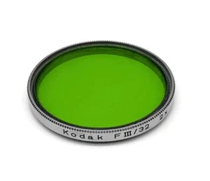 Kodak Filtre de Couleur 32mm Vert F III / 32 2x Circulaire Filetage - Photo 1/1