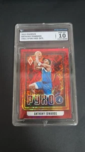 2023-24 PHOENIX ANTHONY EDWARDS /75 #NO.3 PYRO RED WCG 10 ≈ PSA 10 G - Picture 1 of 2
