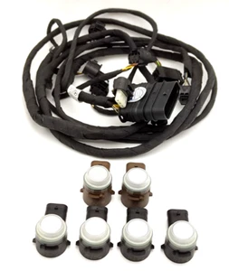 ✅ Ensemble De Câbles + 6x Capteur PDC Mercedes CLA W117 C117 Avant Original - Photo 1/4