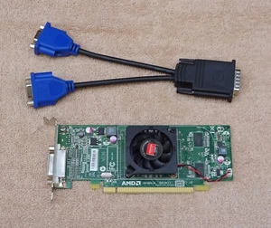 Dell AMD Radeon HD 6350 512MB Video Card DMS-59 Low Profile w/ Cable 1CX3M - Picture 1 of 1