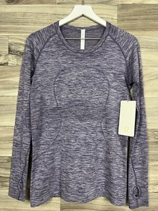 Lululemon Run: Swiftly Tech Long Sleeve Crew Size 10 SDHR 63321 - Picture 1 of 5