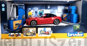 Bruder 62111 Tankstelle mit Fahrzeug und Waschplatz Spielset - Bild 1 von 4