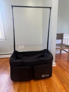 X-Large Kendall Country Rolling Dance Bag with Garment Rack, Black, OPEN BOX - Picture 1 of 10