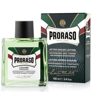 PRORASO EUCALYPTUS & MENTHOL REFRESH AFTERSHAVE LOTION 100ML 