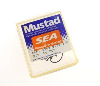 AMI MUSTAD SEA - Ref 469B - Size 2/0 - 50 pz - Spigola - FR812