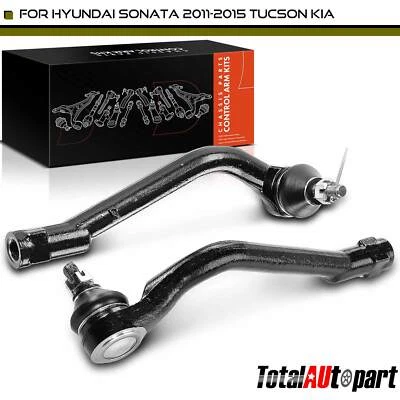 2x Extremo de barra de amarre para Hyundai Azera Sonata Tucson Kia Cadenza exterior izquierdo y derecho Foto 1 de 4