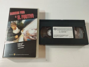 El Fugitive Harrison Ford Andrew Davis 1994 Promo - VHS Kassette Spanisch Am - Bild 1 von 8