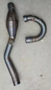 FMF Racing Megabomb Ti Header & Mid Pipe KTM 250sxf 2013 250 SXF 250 XCF 250F - Picture 1 of 14