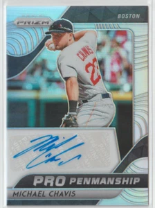 2020 Prizm Pro Penmanship Michael Chavis Silver Prizm - Picture 1 of 2