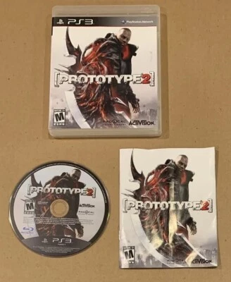 Prototype 2 (Sony PlayStation 3) PS3 Complete w/ Game Disk, Manual, Case - Image 1 of 4