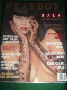 December 1988 Playboy Gala Christmas issue pre owned centerfold and inserts - Picture 1 of 1