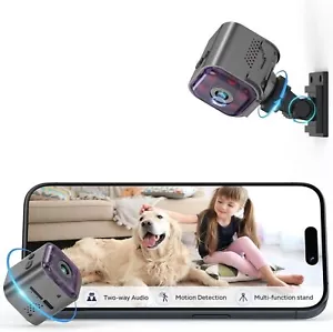 Mini wireless camera with phone app, two-way audio - Bild 1 von 8